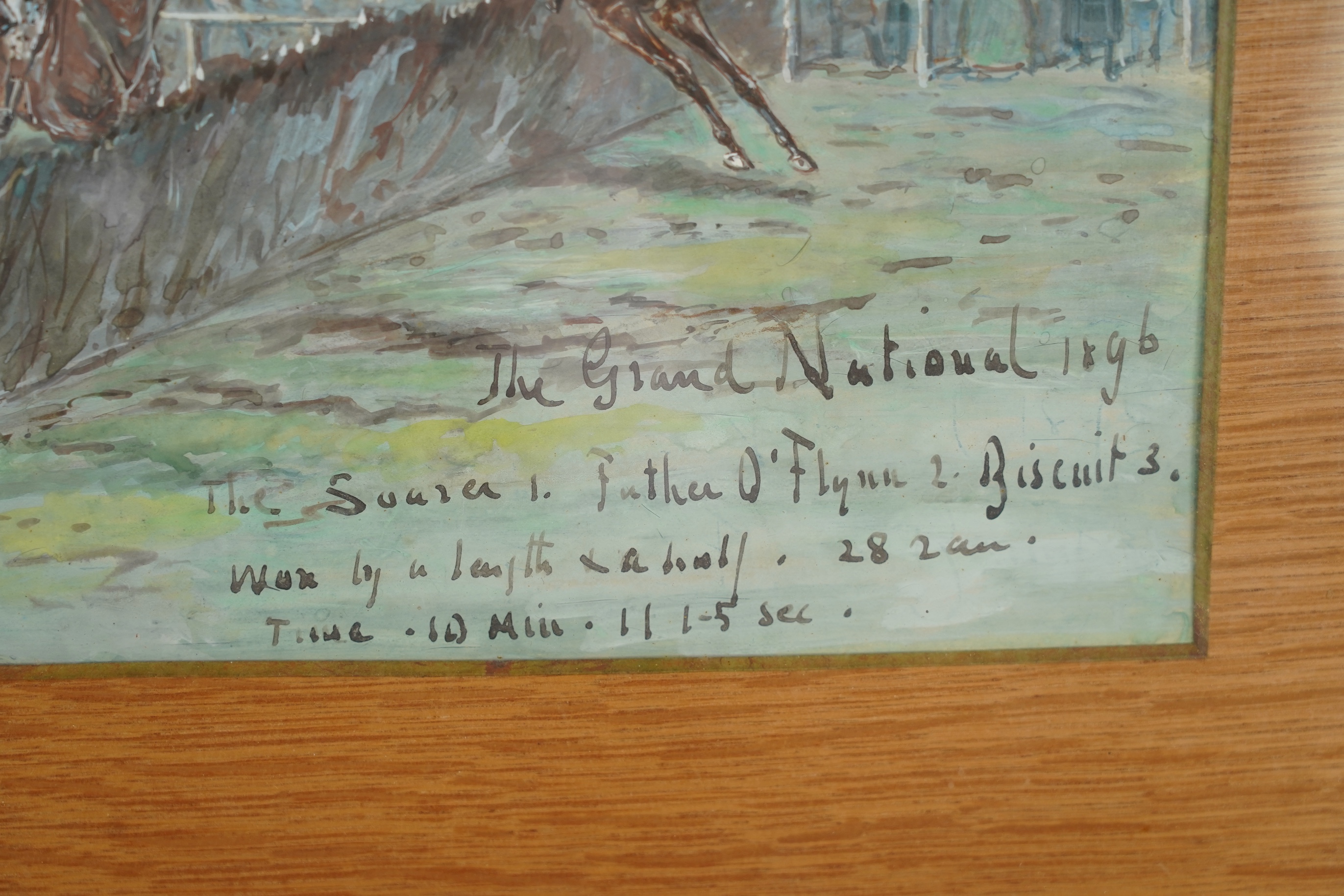George Finch Mason (1850-1915), 'The Grand National, 1896'